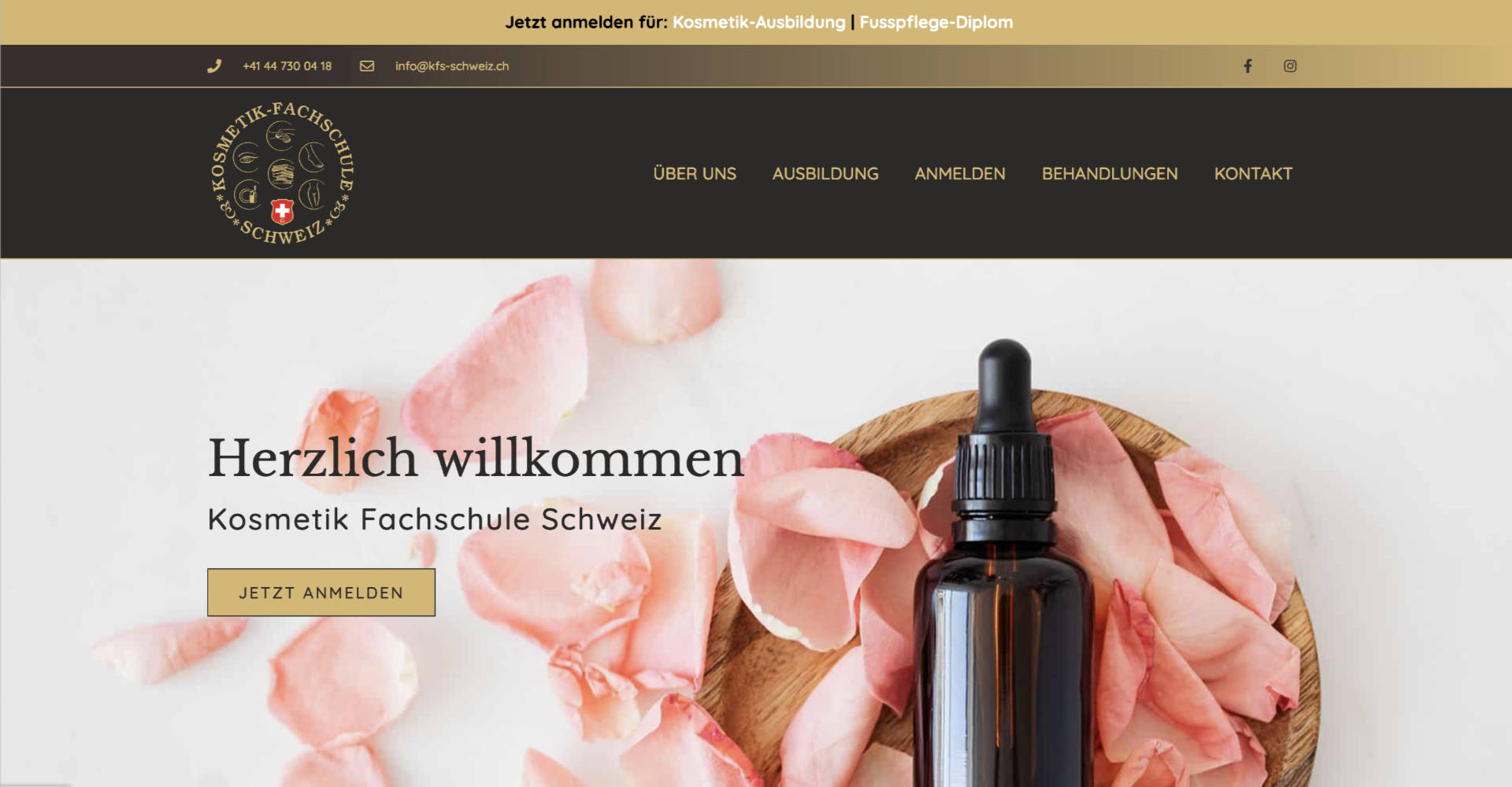 KFS Schweiz – Website