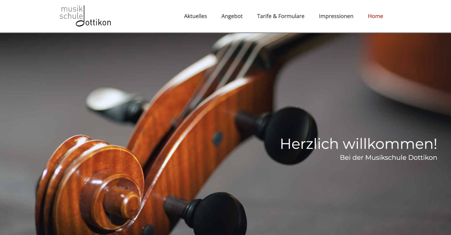 Musikschule Dottikon – Website