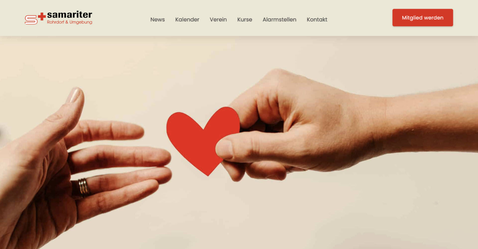 Samariter Rohrdorf – Website